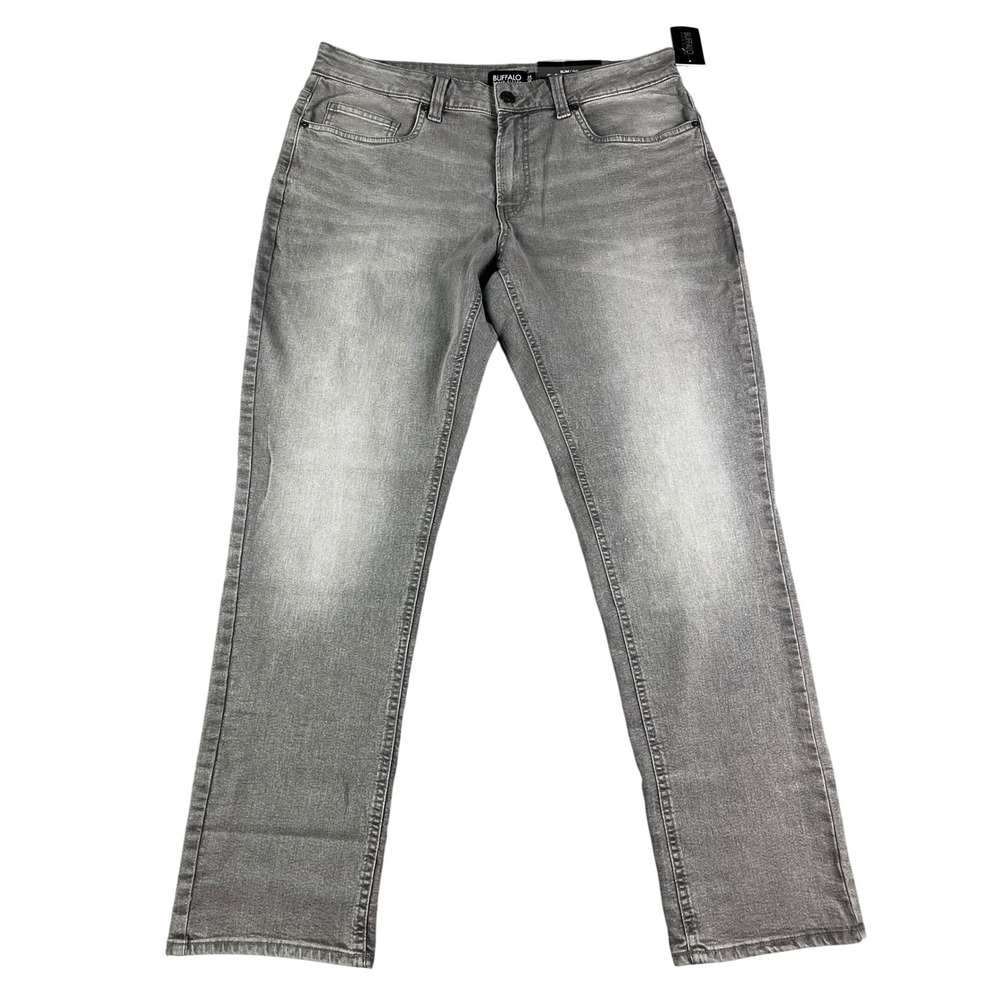 Buffalo‎ David Bitton Slim Ash Jeans Men's Size 34x30* Straight Gray Denim New